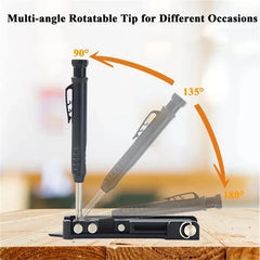 Multifunctional Construction Pencil Tool From -Scriber Tool